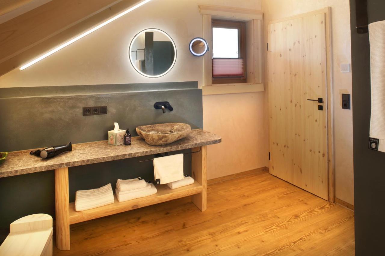 "Allgaeu-Herzl" Alpenchalet Fuer Zwei Ruckholz ภายนอก รูปภาพ