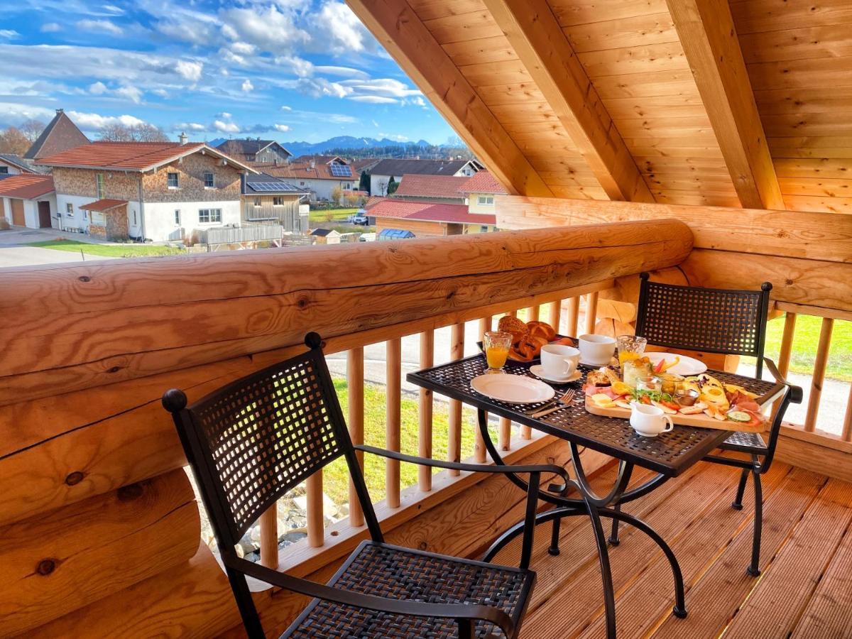 "Allgaeu-Herzl" Alpenchalet Fuer Zwei Ruckholz ภายนอก รูปภาพ