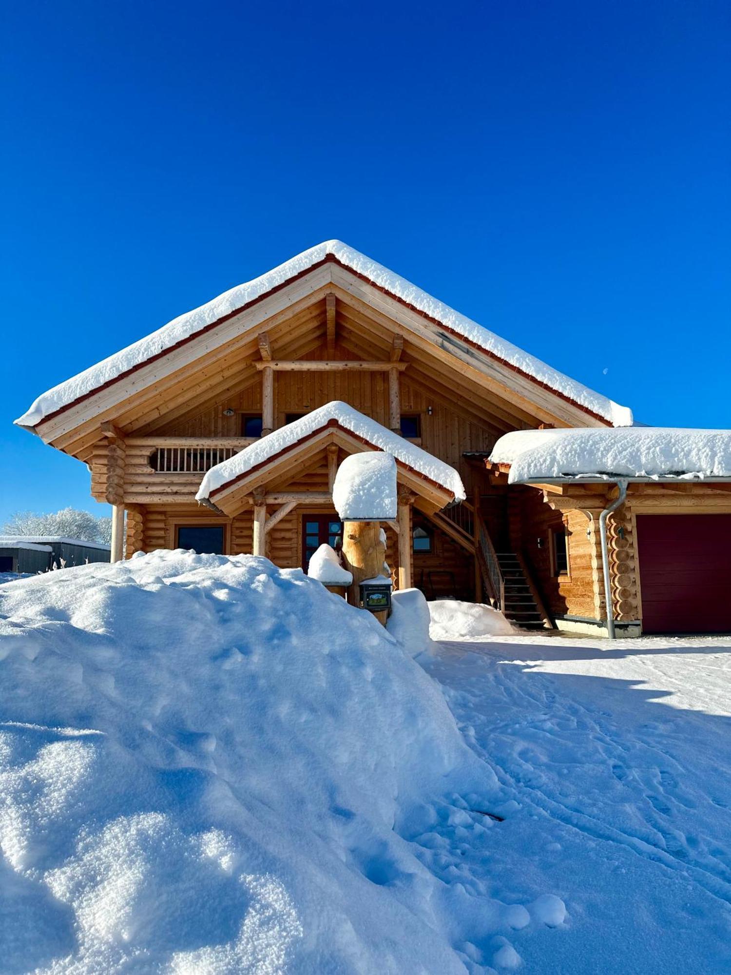"Allgaeu-Herzl" Alpenchalet Fuer Zwei Ruckholz ภายนอก รูปภาพ