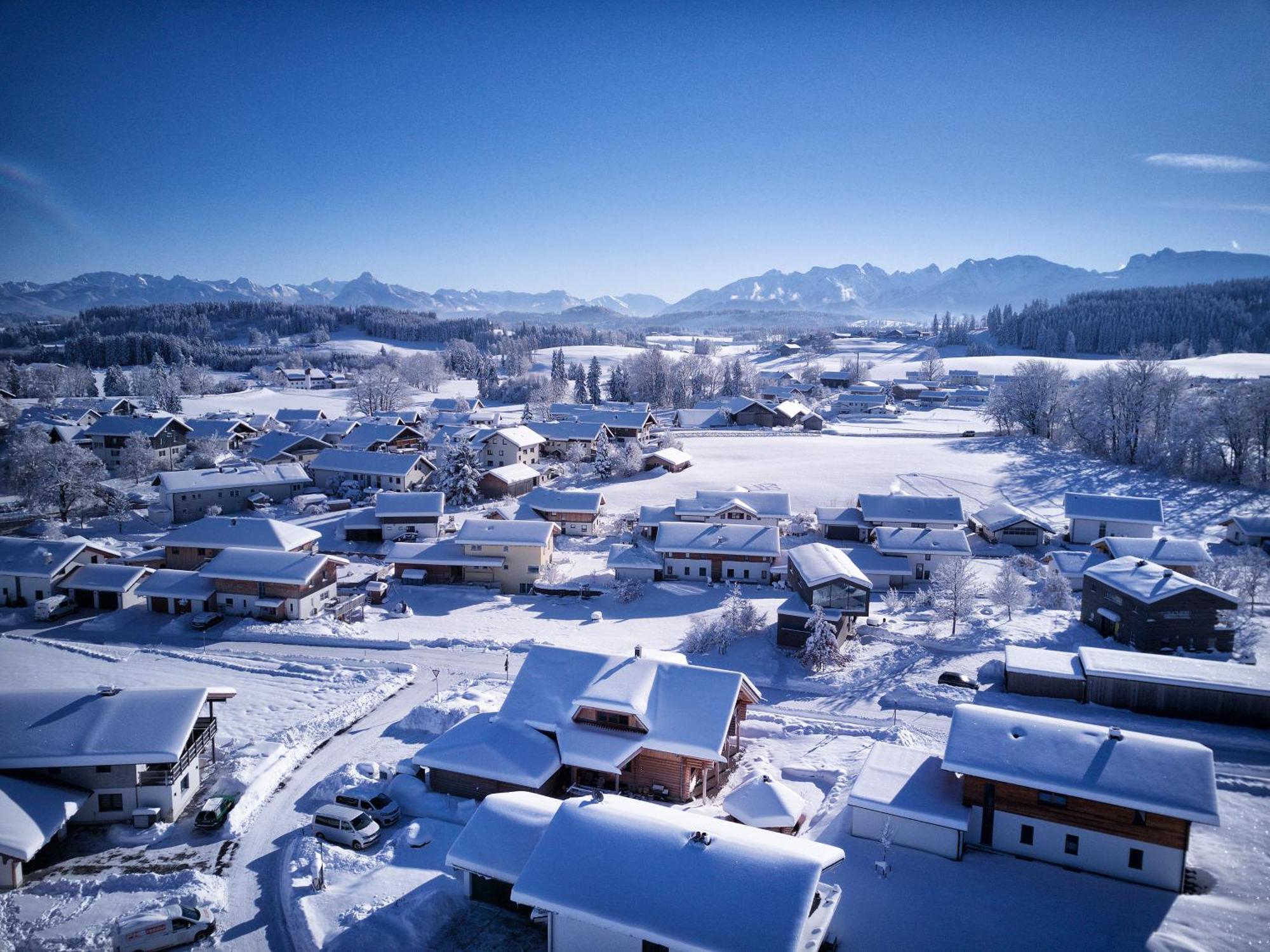 "Allgaeu-Herzl" Alpenchalet Fuer Zwei Ruckholz ภายนอก รูปภาพ