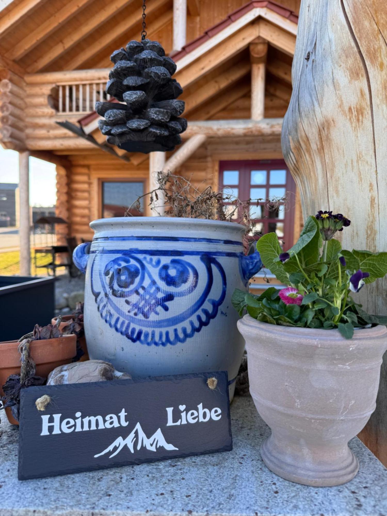 "Allgaeu-Herzl" Alpenchalet Fuer Zwei Ruckholz ภายนอก รูปภาพ